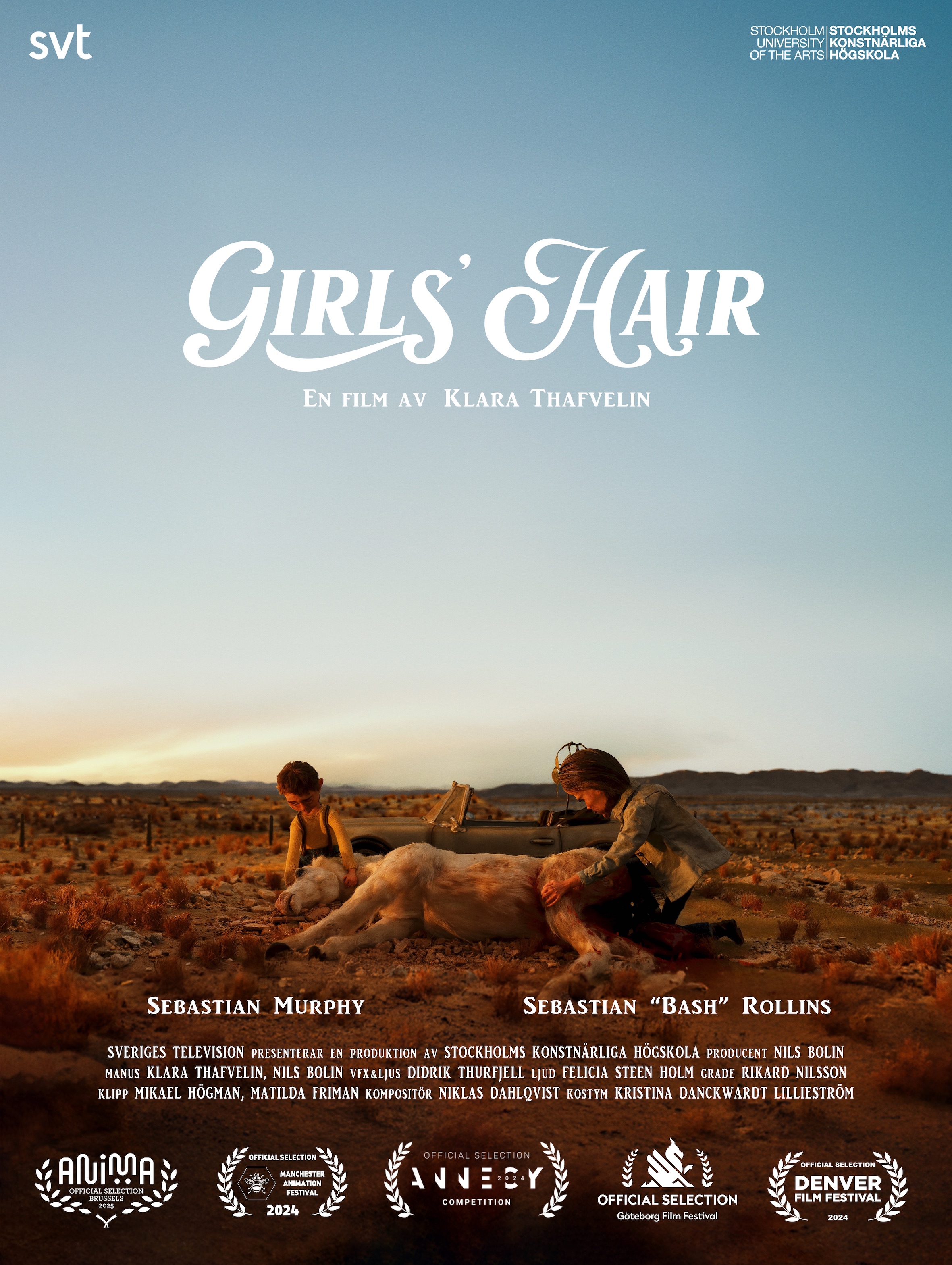 Girl's hair
