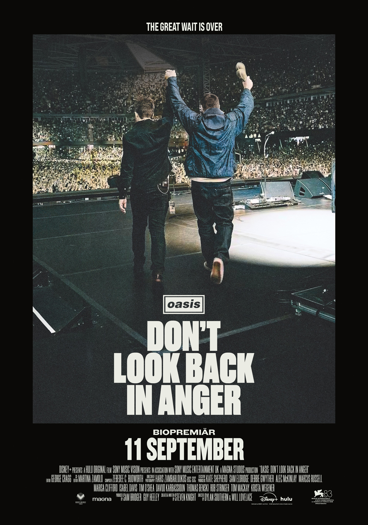 Oasis: Don't look back in anger
