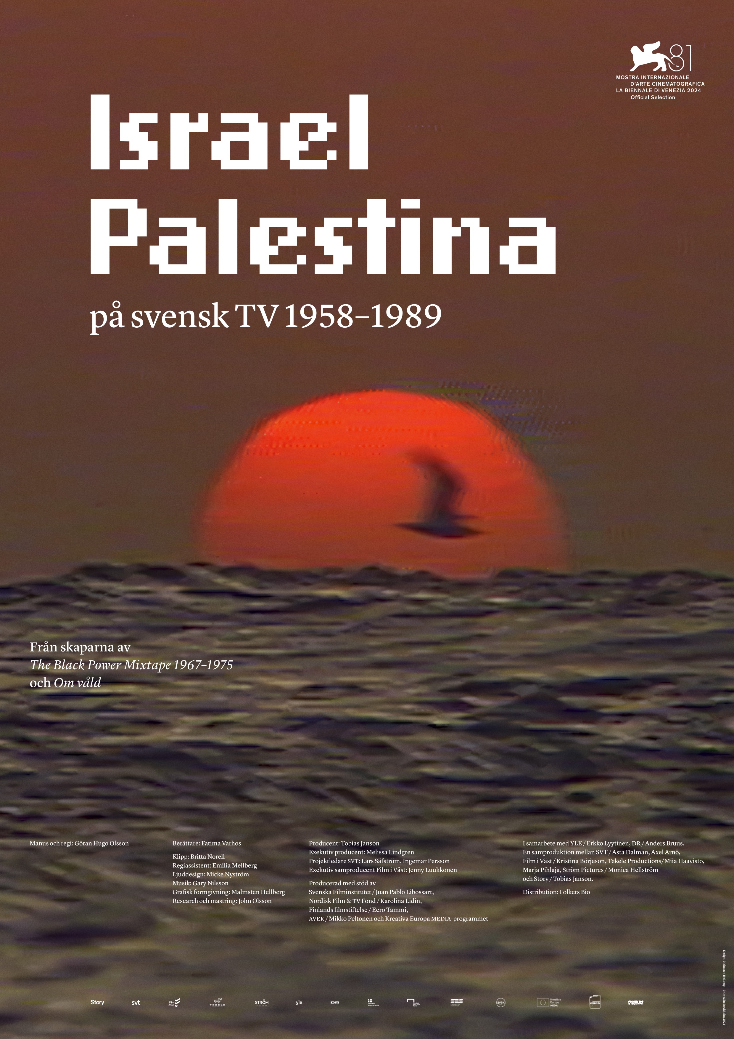 Israel Palestina på svensk TV 1958-1989