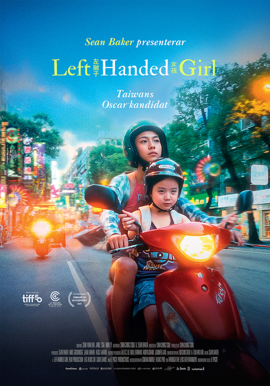 Left-handed girl